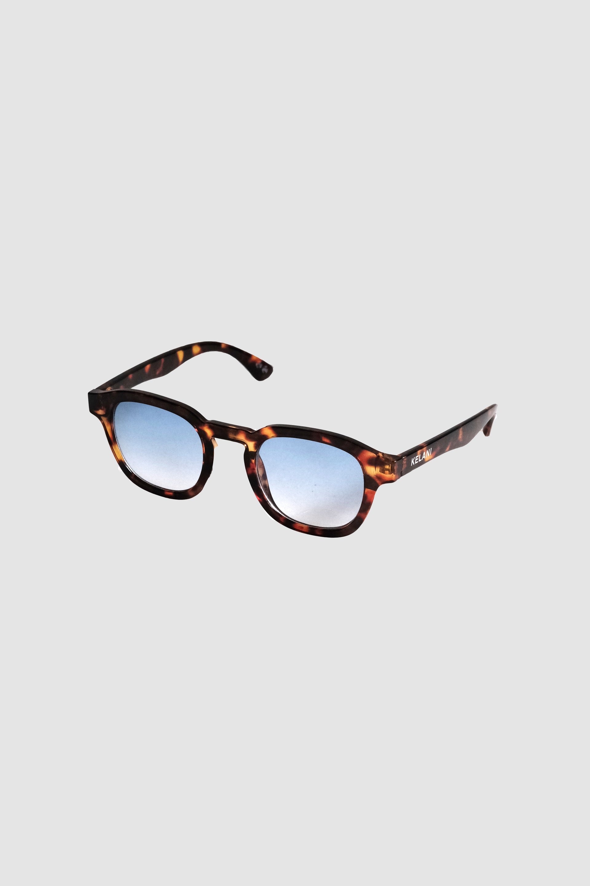 Lotus - tortoiseshell with blue lenses
