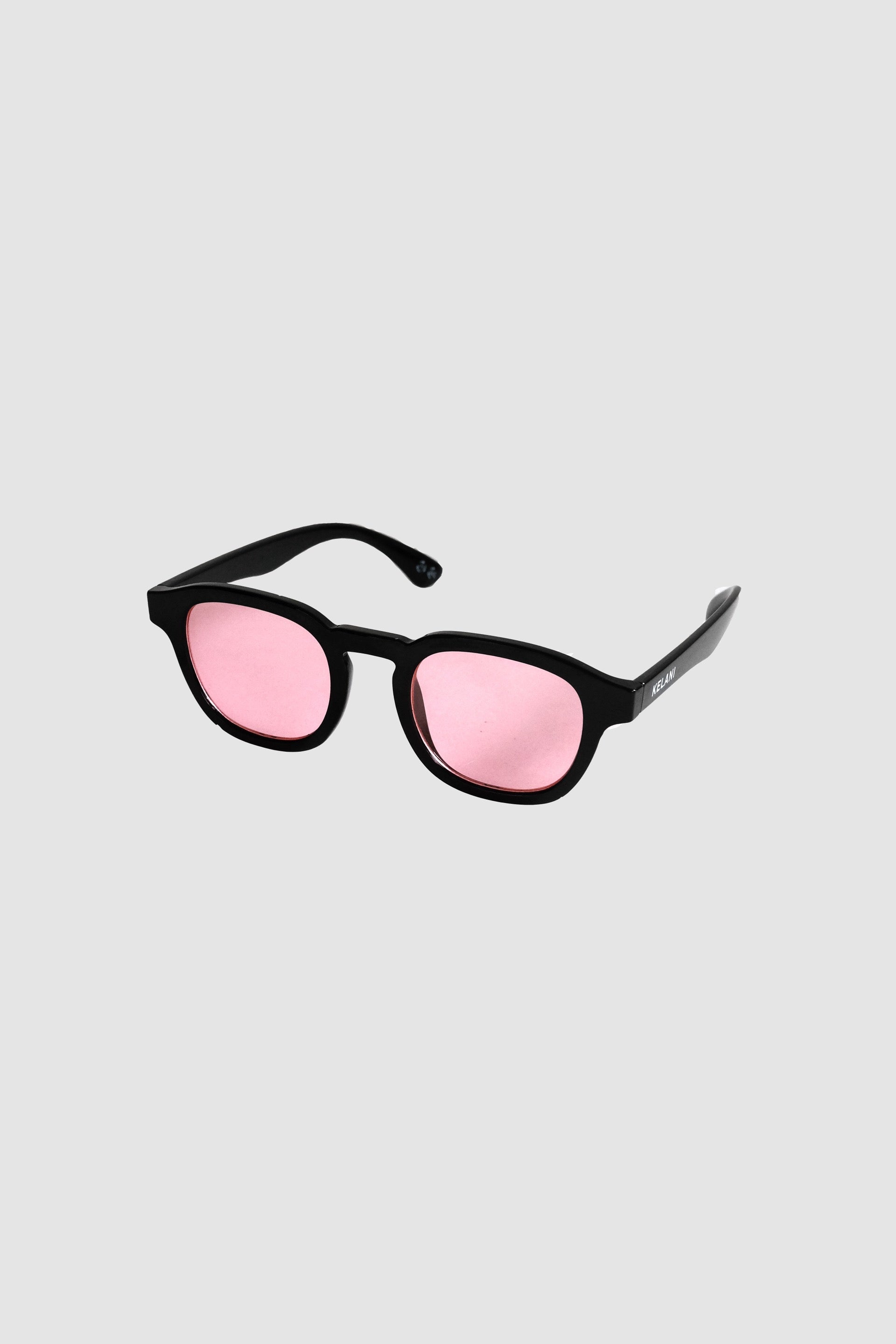 Lotus - black with pink lenses