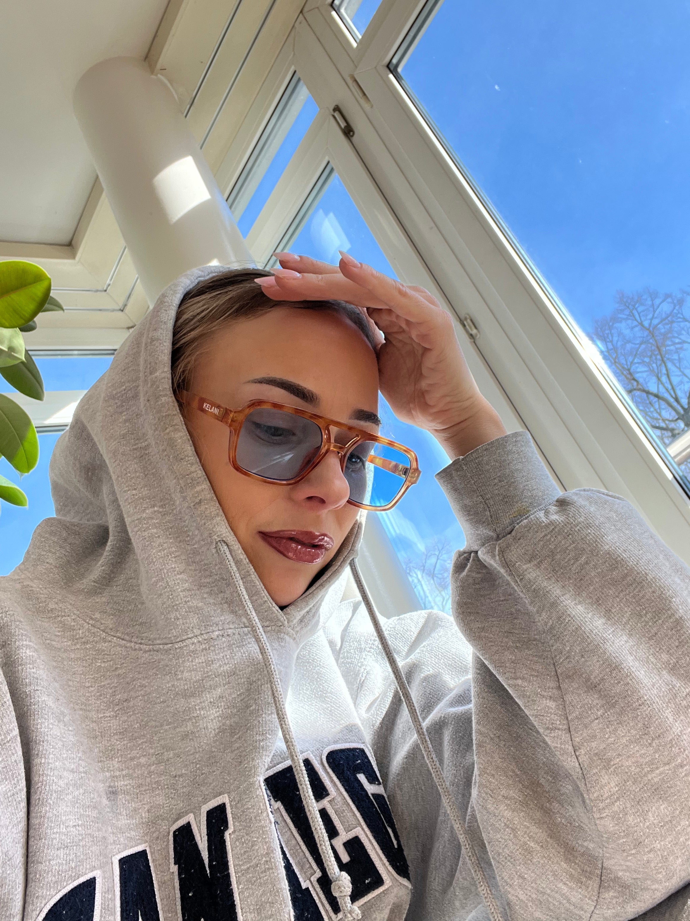 Amazonia - light tortoiseshell / blue