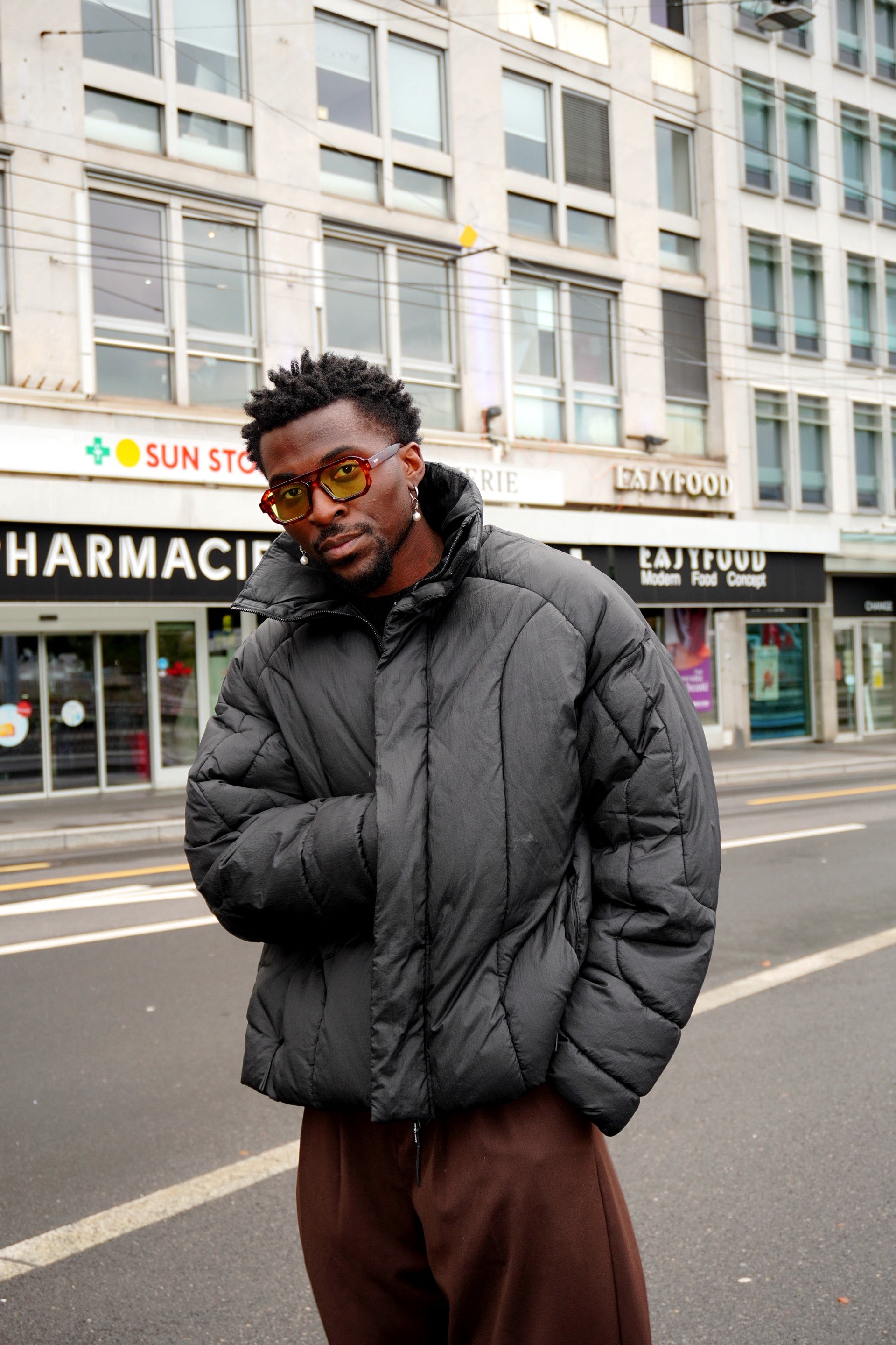 Amazonia XL - écailles verres jaunes