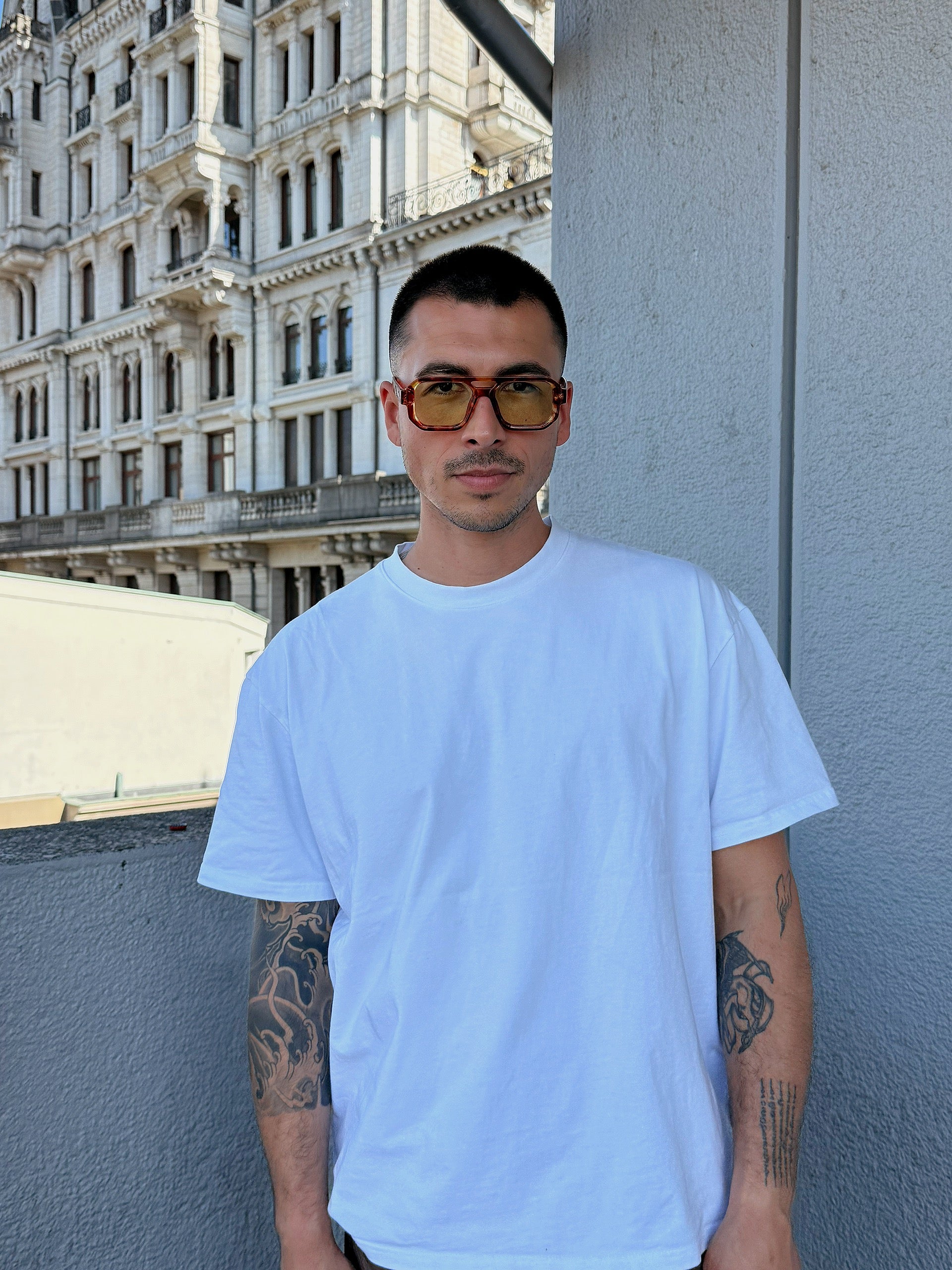 Amazonia XL - tortoiseshell yellow lenses