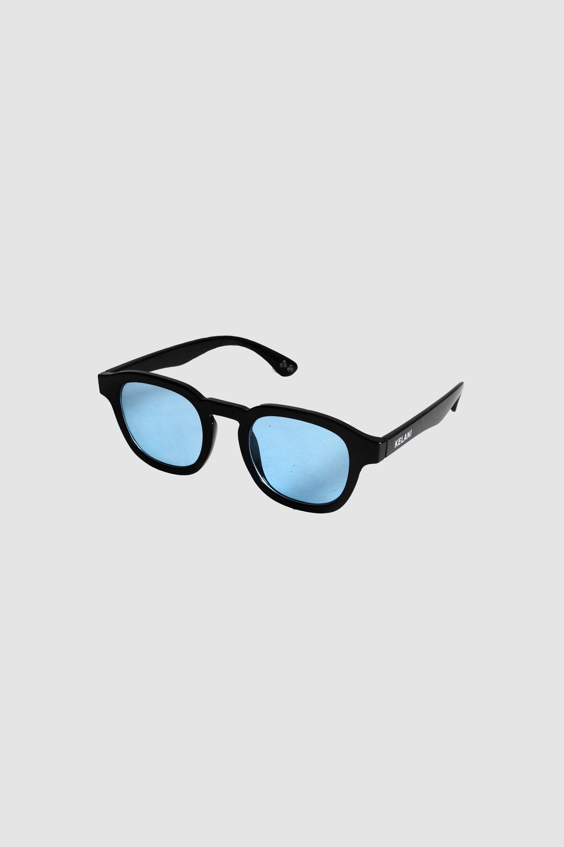Lotus - noir  avec verres bleus