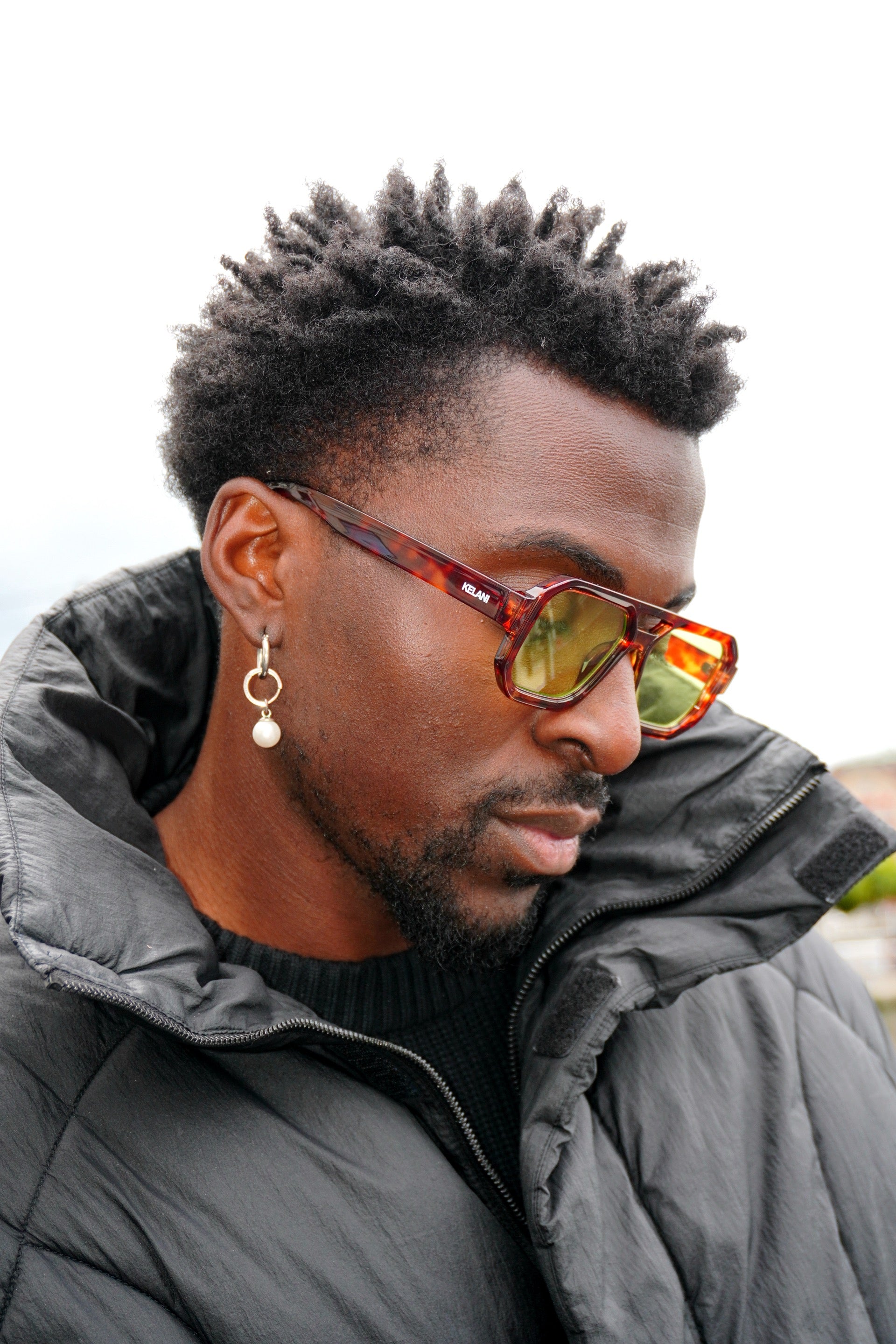 Amazonia XL - écailles verres jaunes